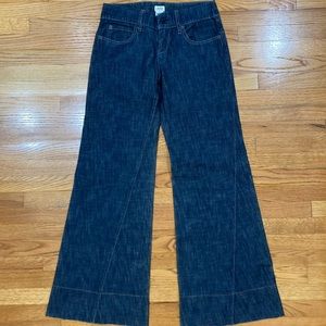 CACHE Wide Leg Denim Jeans